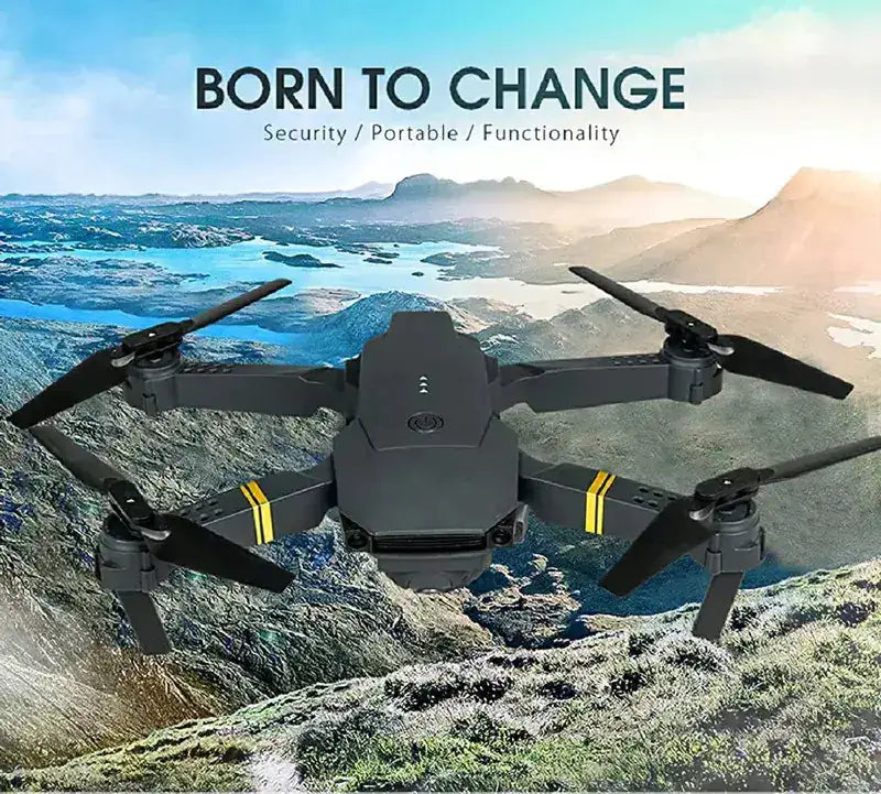 Foldable Quadcopter Drone 720P/1080P/4k HD RC