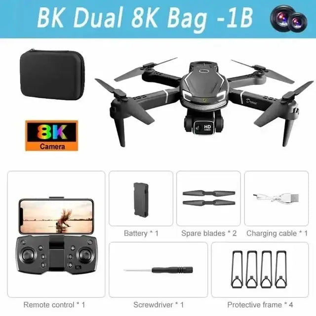 8K GPS Drone with HD Dual Camera