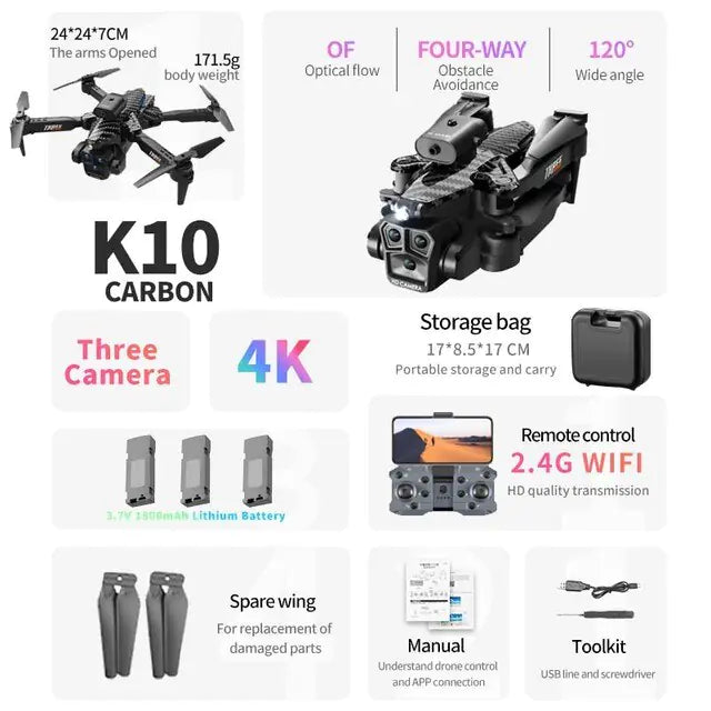 K10 Max Drone Professional