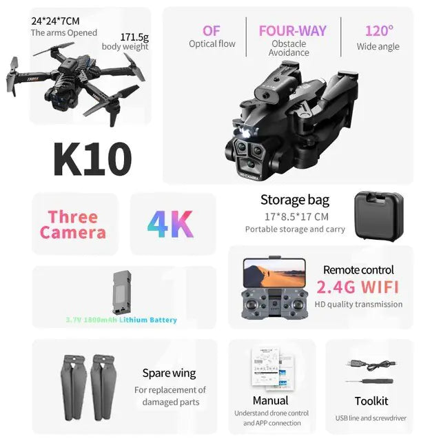 K10 Max Drone Professional